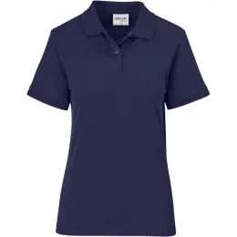 Ladies Recycled Promo Golf Shirt Navy